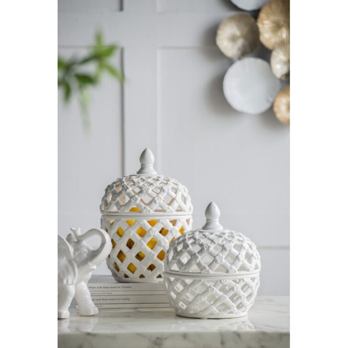 Ceramic Decorative Urns & Jars - Chic Decora