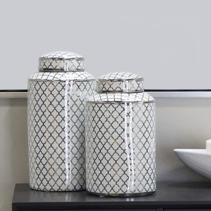 Ceramic Decorative Urns & Jars - Chic Decora