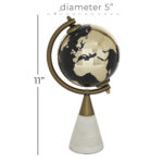 Ceramic Tabletop Globe - Chic Decora