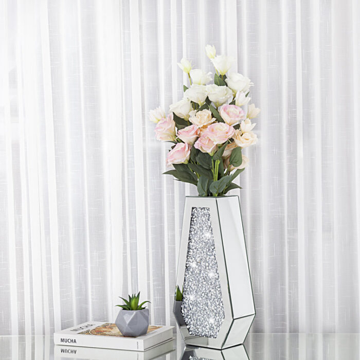 Cerrie Indoor / Outdoor Glass Table Vase - Chic Decora