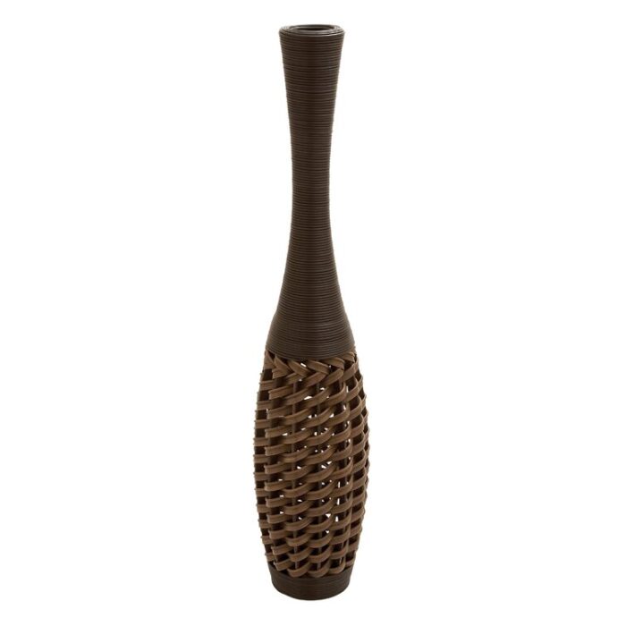 Chesterland Rattan Floor Vase - Chic Decora