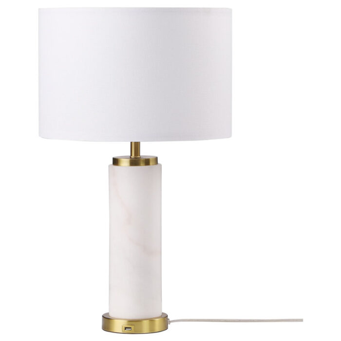 Colrain USB Table Lamp - Chic Decora