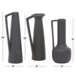 Cosmoliving By Cosmopolitan Ceramic Modern Vase - Chic Decora