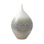 Cream Rises Vase-Wide - Chic Decora