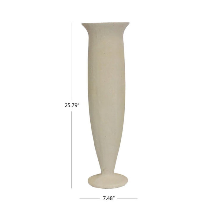 Crossville Terracotta Floor Vase - Chic Decora