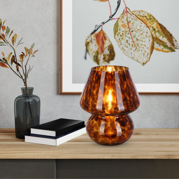 Dakesha Glass Table Lamp - Chic Decora