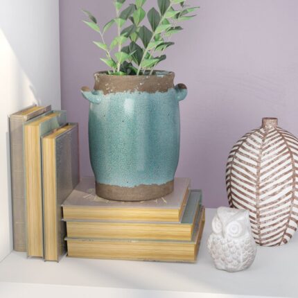 Mable Metal Floor Vase - Chic Decora