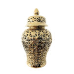 Debraa Handmade Ceramic Ginger Jar - Chic Decora