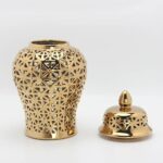 Debraa Handmade Ceramic Ginger Jar - Chic Decora