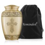 Decorative Full-sized Memorial Urn – Cross - Chic Decora