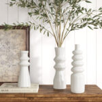 Diya Stoneware Table Vase - Chic Decora