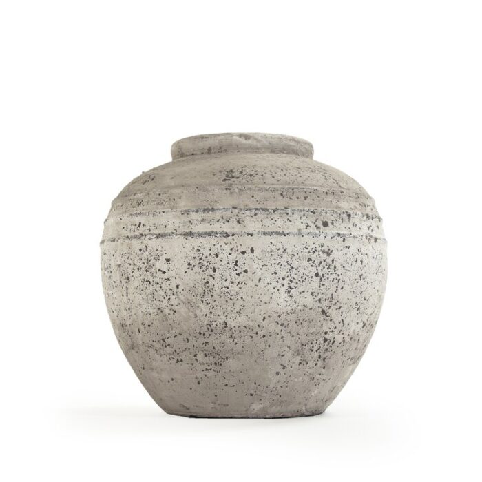 Domanico Stoneware Decorative Urns & Jars - Chic Decora