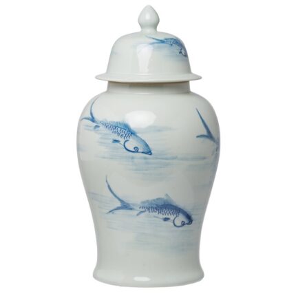 Dorcus Ceramic Ginger Jar - Chic Decora