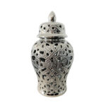 Doreon Handmade Ceramic Ginger Jar - Chic Decora