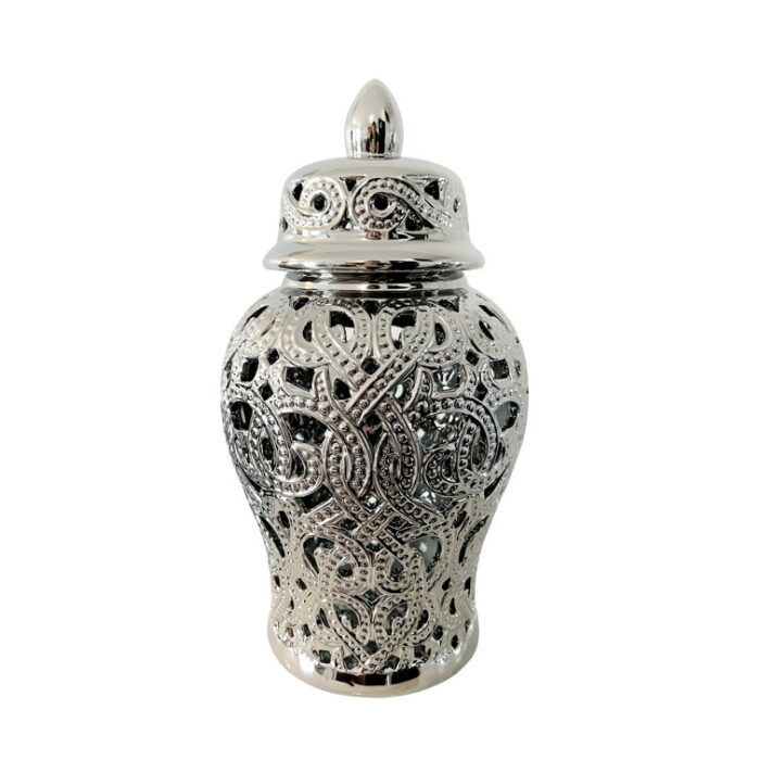 Doreon Handmade Ceramic Ginger Jar - Chic Decora