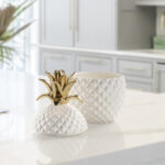 Duffey Pineapple Ceramic Storage Jar - Chic Decora