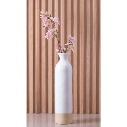 Mabrey Handmade Wood Table Vase - Chic Decora