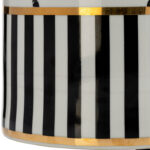 Eastleigh Zebra Handmade Ceramic Ginger Jar - Chic Decora