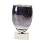 Amethyst Glass Table Vase - Chic Decora