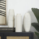 Elleigh Ceramic Table Vase - Chic Decora