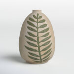 Elsine Stoneware Table Vase - Chic Decora