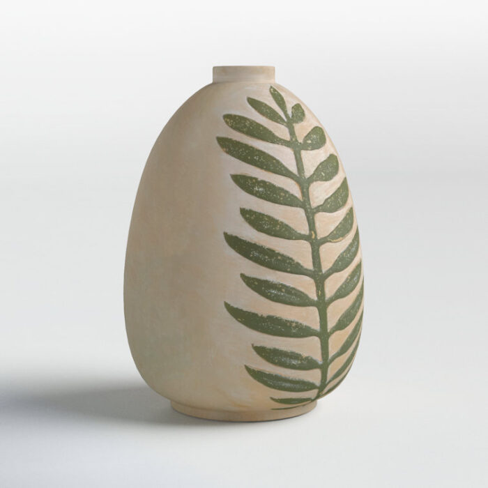 Elsine Stoneware Table Vase - Chic Decora