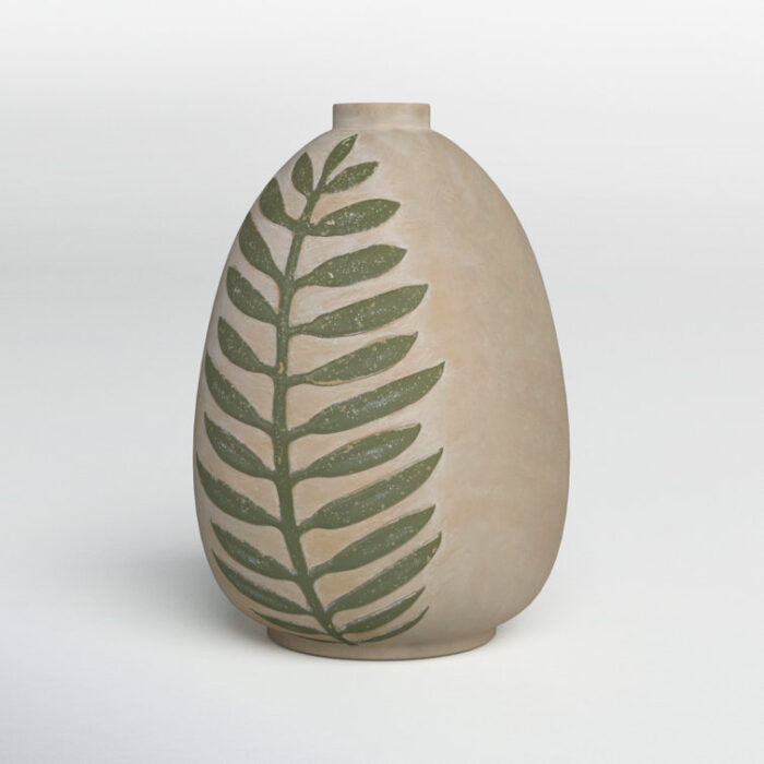 Elsine Stoneware Table Vase - Chic Decora