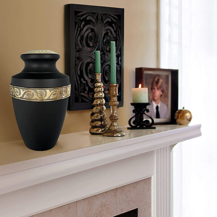 Ephrim Brass Decorative Urns & Jars - Chic Decora