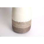 Esai Handmade Wood Floor Vase - Chic Decora