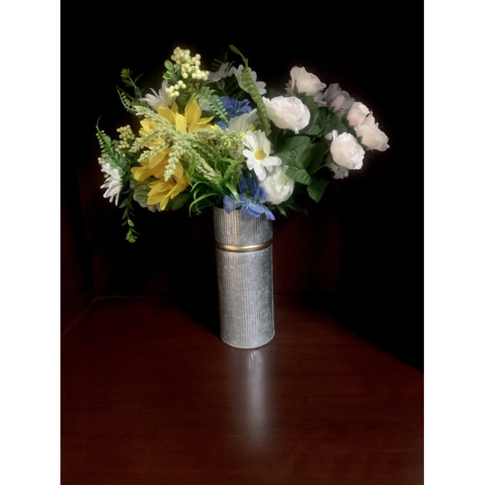 Esosa Aluminum Table Vase - Chic Decora