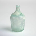 Hayati Glass Decorative Bottle - Chic Decora