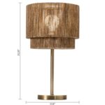 Everleigh Metal Table Lamp - Chic Decora