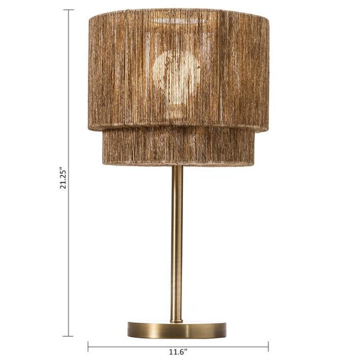 Everleigh Metal Table Lamp - Chic Decora