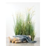 Faux Dogtail Grass in Pot - Chic Decora