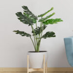 Faux Monstera Plant in Pot - Chic Decora