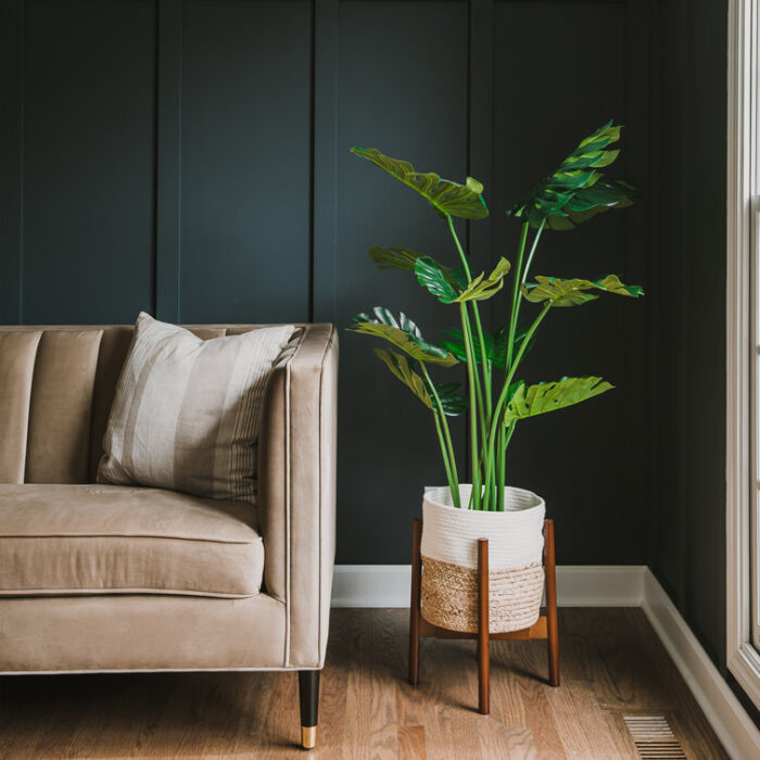 Faux Monstera Plant in Pot - Chic Decora