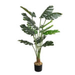 48” Faux Bamboo Plant in Pot - Chic Decora