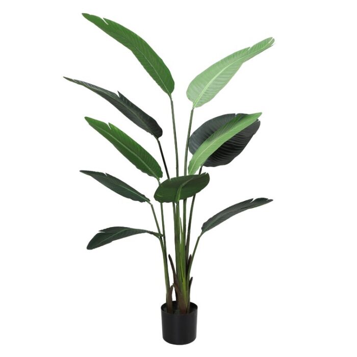 Faux Palm Plant in Pot - Chic Decora