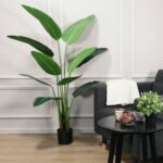 Faux Palm Plant in Pot - Chic Decora