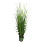 Faux Reed Grass in Vase - Chic Decora