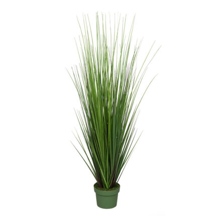 Faux Reed Grass in Vase - Chic Decora