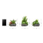 Faux Succulent Plant in Planter - Chic Decora