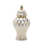 Fortunna Ceramic Ginger Jar - Chic Decora