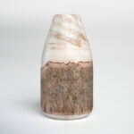 Francesca Wood Table Vase - Chic Decora