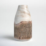 Francesca Wood Table Vase - Chic Decora