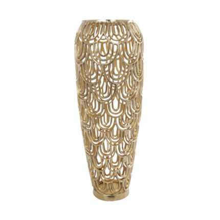 Gathel Aluminum Floor Vase - Chic Decora