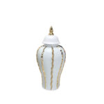 Geogia Ceramic Ginger Jar - Chic Decora