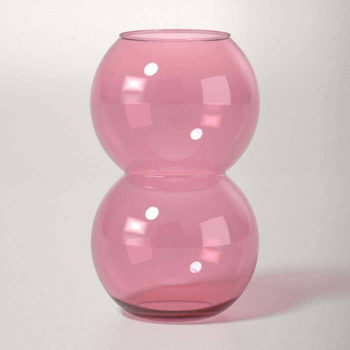 Geri Glass Table Vase - Chic Decora