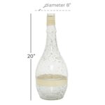 Glass Decorative Bottle - Chic Decora