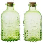 Glass Decorative Bottle - Chic Decora